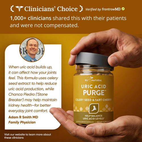 URIC ACID PURGE Detox & Cleanse (60 Capsules)