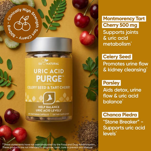URIC ACID PURGE Detox & Cleanse (60 Capsules)